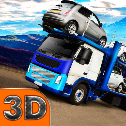 Car Transporter Offroad Driver 3D Full