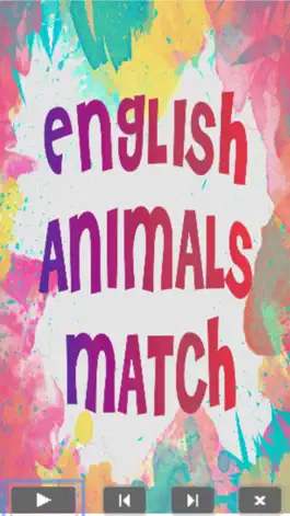 Game screenshot English Animals Match - A drag and drop kid game for learning english easily mod apk