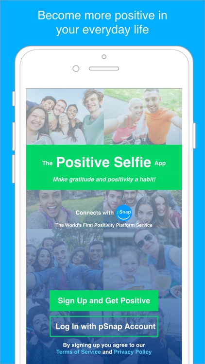 The Positive Selfie App