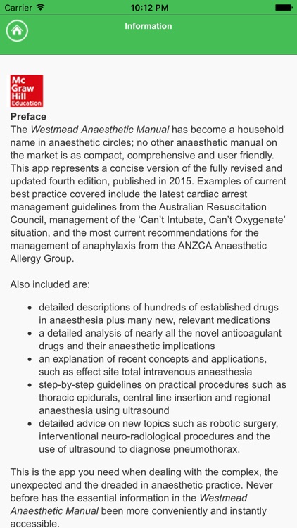 Westmead Anaesthetic Manual
