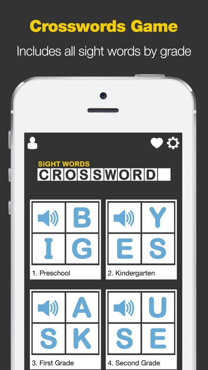 Sight Words Crosswords