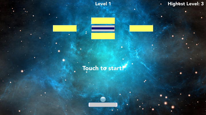 Screenshot #1 pour breakout in space