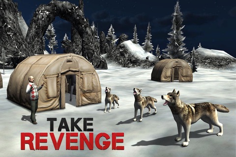 Angry Snow Wolf 2016 – 3D Wildlife alpha predator quest simulation game screenshot 2