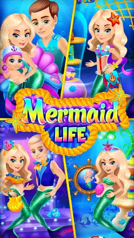 Game screenshot Mermaid Life - Family Story & Dressup Girls Games mod apk