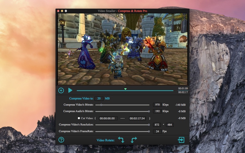 Screenshot #1 pour Video Compress Lite - Compressor Smaller Movie