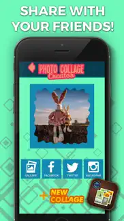 photo collage creator – best pic frame editor and grid maker to stitch pictures iphone screenshot 4