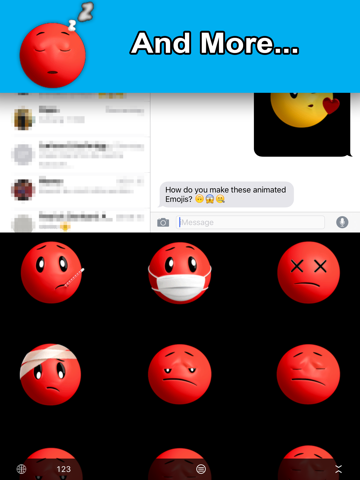 Screenshot #4 for Animated Emoji Keyboard - GIFs