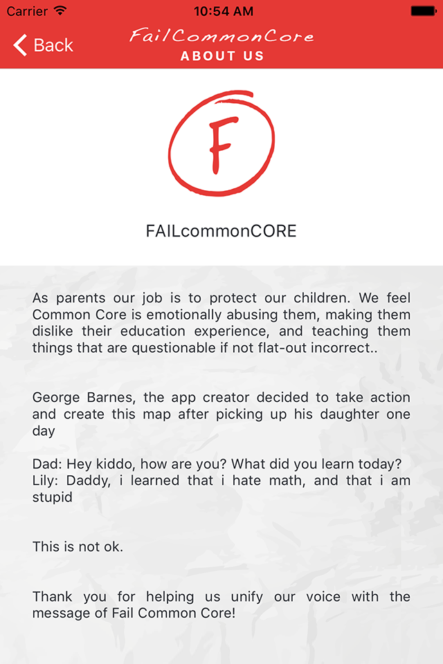 FAILcommonCORE