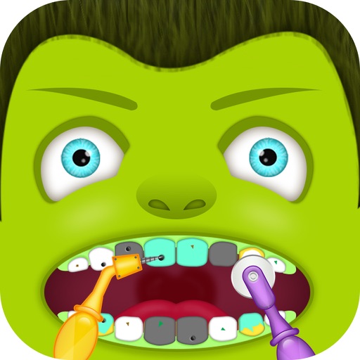 Little Crazy Monster Dentist Icon