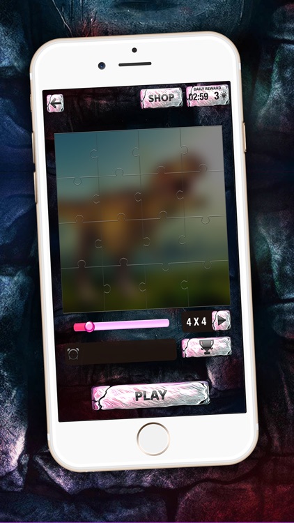 Dinosaur Puzzle Game – Move Pieces To Solve Prehistoric Animal.s Jigsaw For Kids screenshot-4