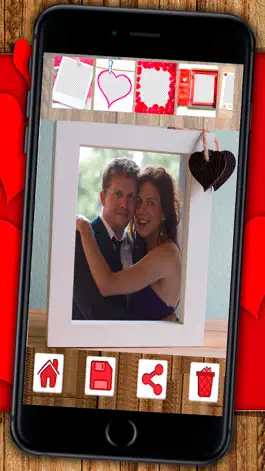Game screenshot Editor love frames - romantic images to frame your beautiful photos hack