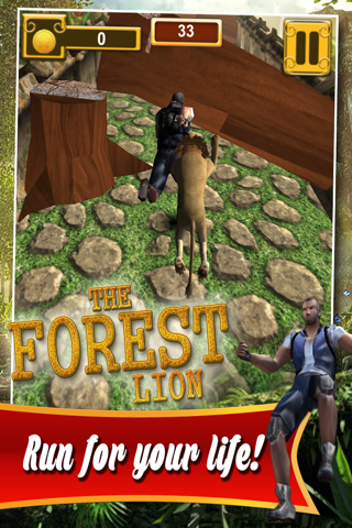 The Forest Lion Simulator 3D screenshot 2