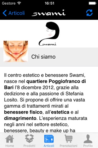 Swami - Centro Estetico e Benessere screenshot 3