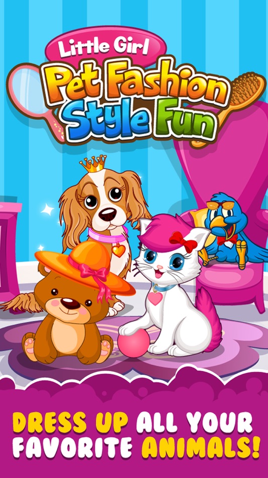 Little Girl Pet Fashion! Cute Dress-Up Spa & Salon - 1.1 - (iOS)