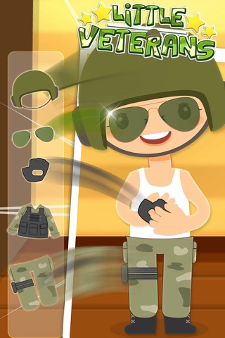 Little Soldier Dress Up Game screenshot 3