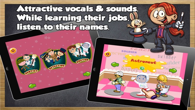 Learn Occupations & Professions For Kids(圖3)-速報App