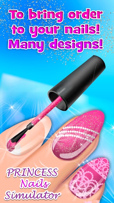 Screenshot #2 pour Princess Nails Simulator