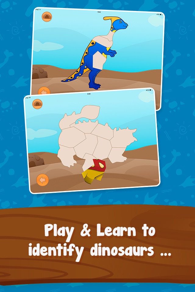Dinosaur Builder Puzzles Game screenshot 2