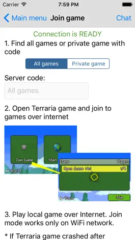 Game screenshot Multiplayer Terraria edition apk