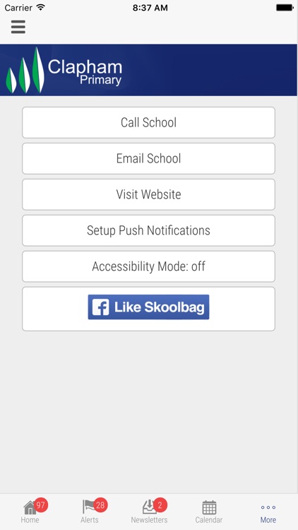 Clapham Primary School - Skoolbag screenshot-3