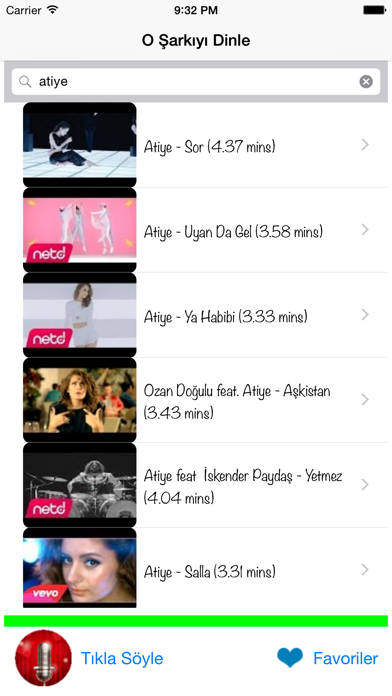 Screenshot #2 pour O Şarkıyı Dinle
