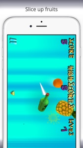 Fruit Slayer - Slice the Apples screenshot #1 for iPhone