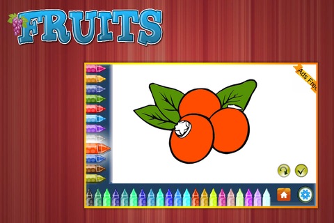 Coloring Book Fruits screenshot 2