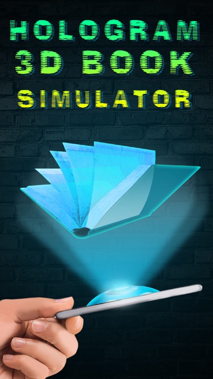 Hologram 3D Book Simulator