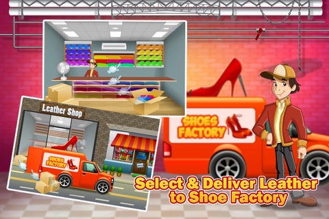 Princess Shoe Factory – Design, make & decorate shoes in this maker game screenshot 2