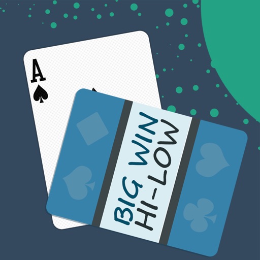 Hi-Lo Big Win Casino Fortune - play Vegas gambling card game iOS App