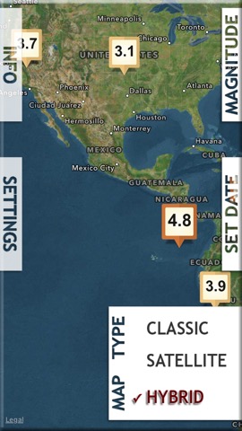 Earthquake PulseEarth - Maps & Information, Earthquakes historyのおすすめ画像5