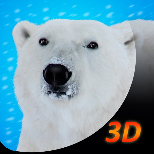 Polar Bear Survival Simulator 3D Free icon