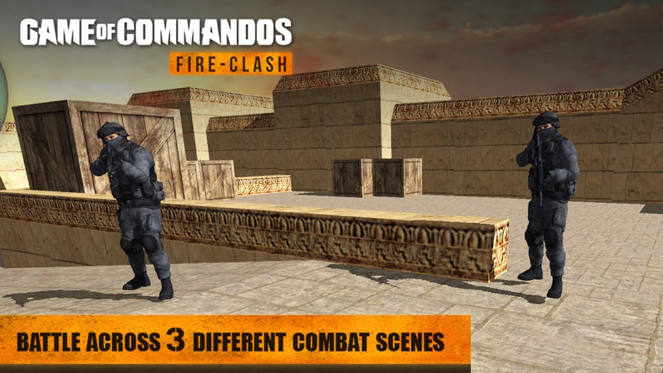 #3. Game Of Commandos : Fire Clash (iOS) 由: Atif Mumtaz