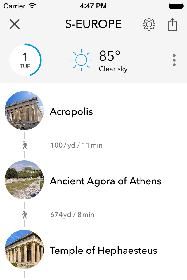 Greece and Cyprus Trip Planner, Travel Guide & Offline City Map screenshot 4