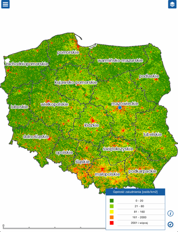 Screenshot #4 pour Portal Geostatystyczny