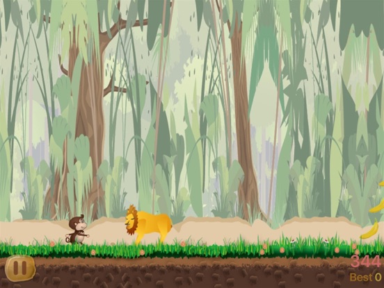 Flying Monkey - Jungle Adventure iPad screenshot