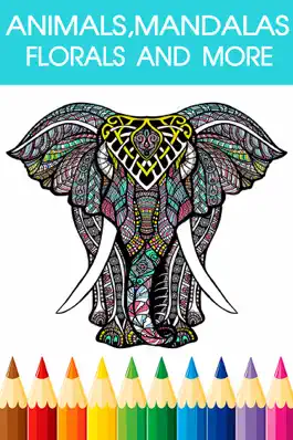 Game screenshot Adult Coloring Book - Free Mandala Color Therapy & Stress Relieving Pages for Adults 3 apk