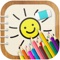 Doodle Drawing Board for kids is an easy to use, fun app for kids to paint their imaginations on a virtual canvas
