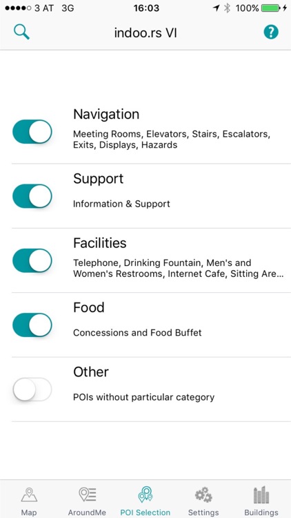 indoo.rs Visually Impaired App