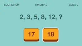 Game screenshot Add Next Number Sequence Puzzle apk