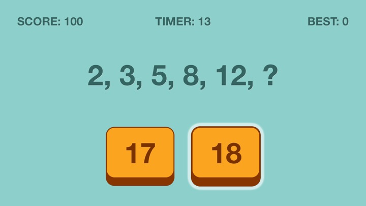 Screenshot #2 pour Add Next Number Sequence Puzzle