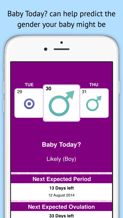 Baby Today? Fertility Tracker & Ovulation Calendar