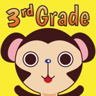 Splash Monkey Math School Free Games for 3rd Grade Kids