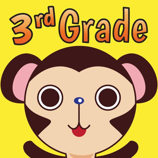 Splash Monkey Math School Free Games for 3rd Grade Kids Icon