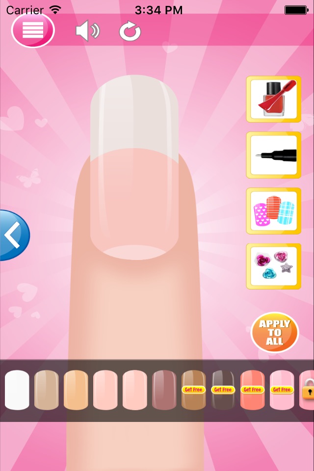 Nail Salon - Girls Game screenshot 3