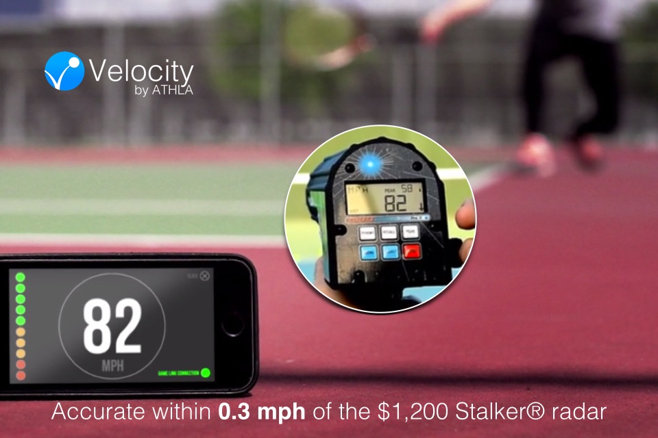Baseball: Video Speed Radar by Athla screenshot 2