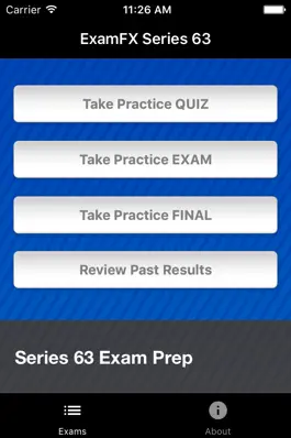 Game screenshot ExamFX Series 63 Exam Prep mod apk