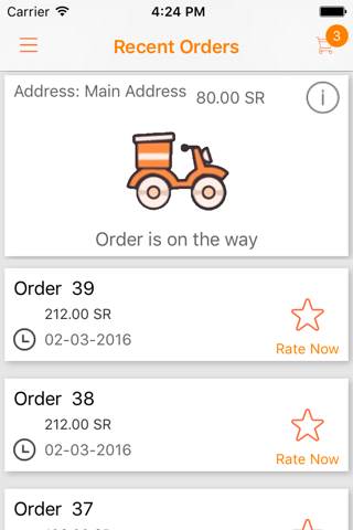 Online Order Delivery screenshot 4