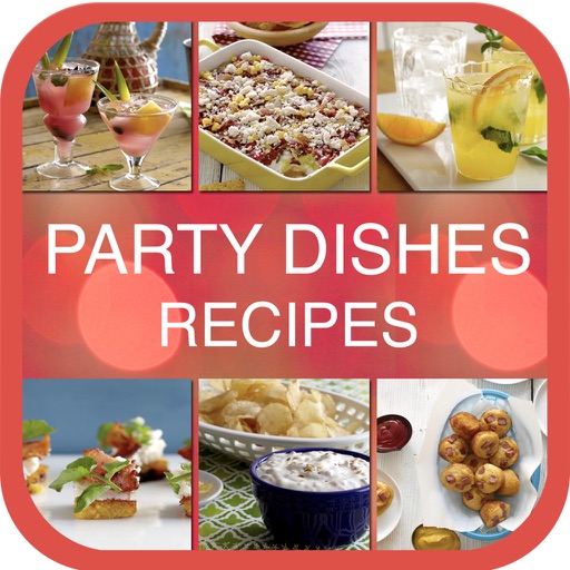 Party Dishes Recipes for iPad icon