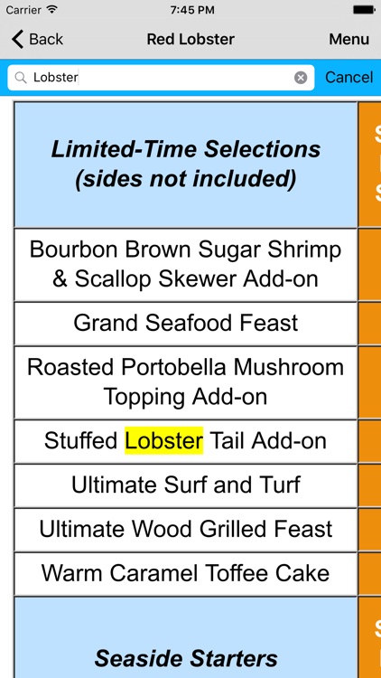 Restaurant Guide - Fast Food Smart Nutrition Menus with Points and Calories for Diet Watchers screenshot-3